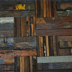 Внутренняя деревянная стена зерна обшивая панелями мозаику старого корабля деревянную с дизайном камня культуры
